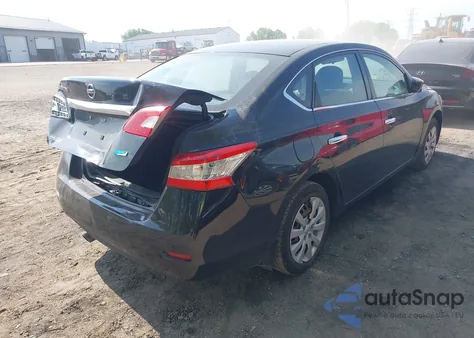 2014 Nissan Sentra S from USA, damaged, VIN 3N1AB7AP8EL678592